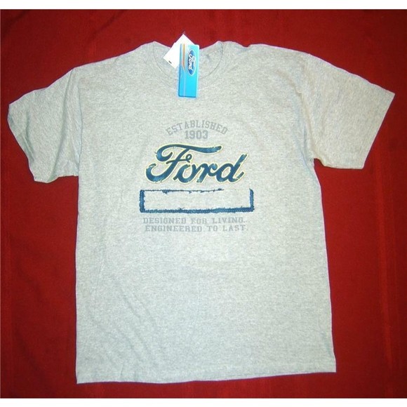 FORD T Shirt Mens Small Officially Licensed Established 1903 Retro Look - Picture 1 of 2